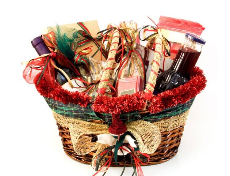 Holiday gift basket ideas from TimeSquared